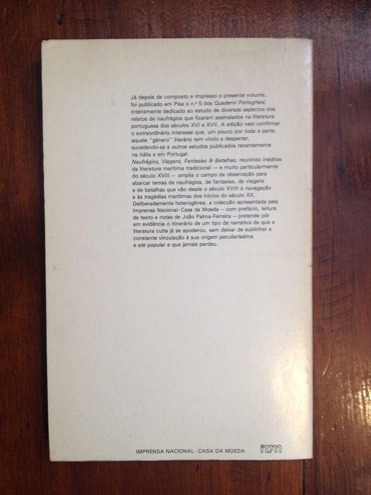 Naufrágios, viagens, fantasias & batalhas