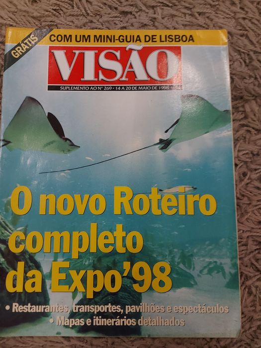 Revistas sobre a expo 98