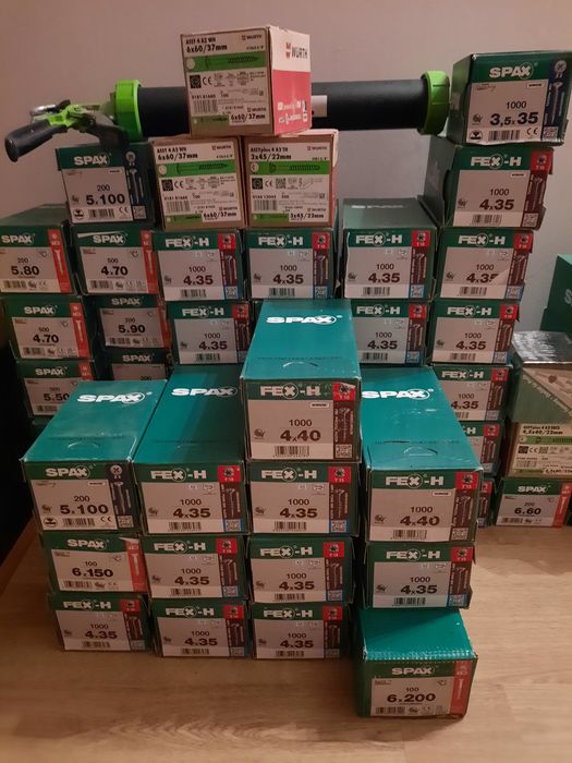 Najniższa cena na rynku . Wkręty spax I wurth