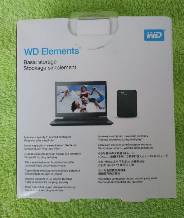 Disco Externo Portátil Western Digital 1.5TB Elements USB 3.0
