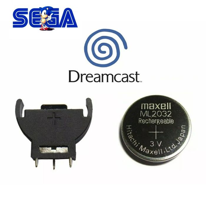 Sega Dreamcast Pilha / Reparação / Manutenção..