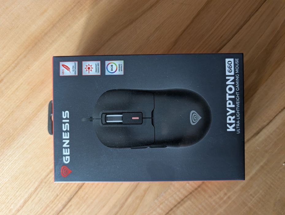 Nowa mysz gamingowa Genesis krypton 660