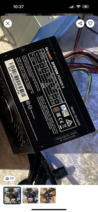 Блок живлення на 500w