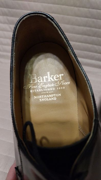 Кожанные дерби Barker(туфли,обувь,кроссовки,одежда)