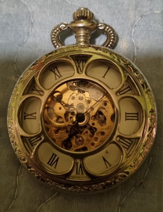 Relógio Bolso a corda mecânico antigo