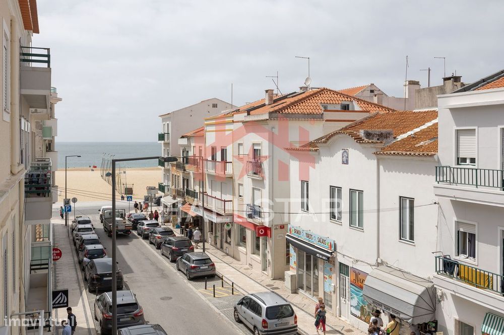 Apartamento T1+1 / Totalmente Mobilado e Equipado / Vista Mar / Nazaré — Nazaré, Leiria