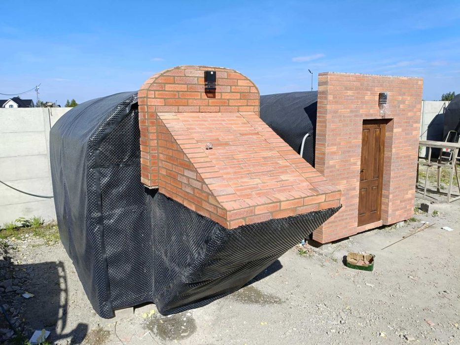 schron , piwniczka betonowa , ziemianka , piwnica , sauna ogrodowa