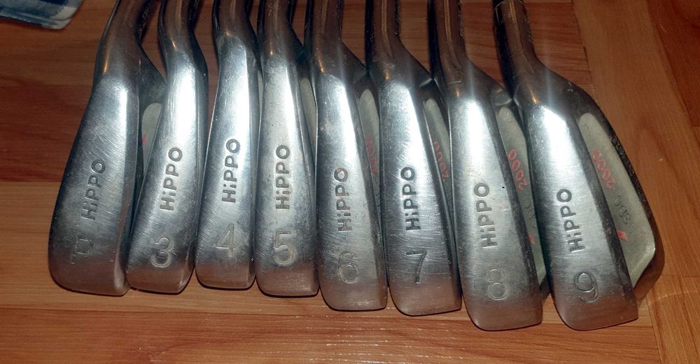Conjunto de golfe - Ferros HiPPO + Madeira e Wedge Inesis