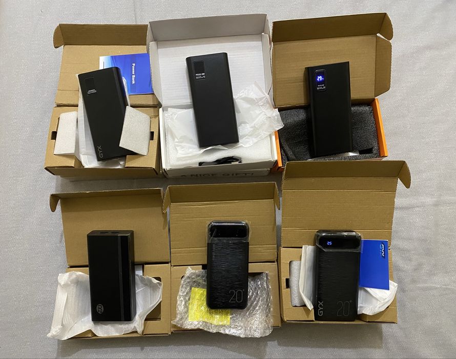 Є ОПТ.Якісні Повербанки(Power bank) 20000 по адекватній ціні.GYX/EXJ