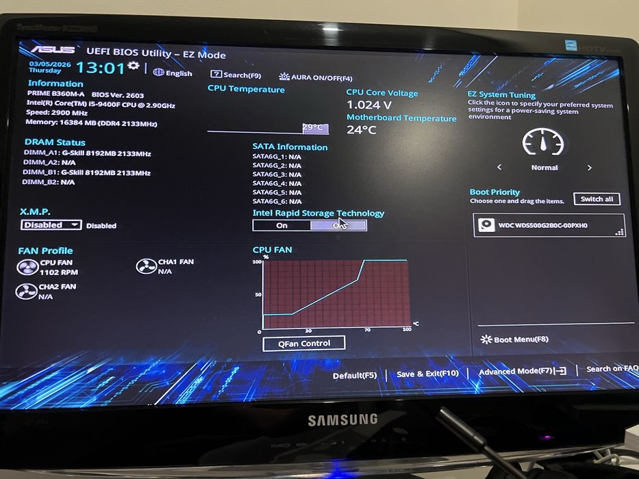 PC Gaming i5-9400F | GTX 1650 | 16GB RAM | SSD NVMe 500GB