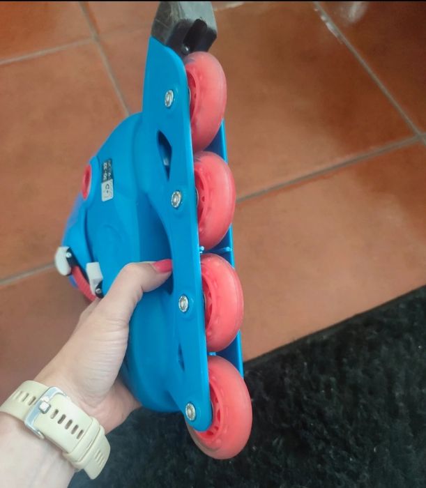 Patins de criança do 19/20 e 30/32 com proteções