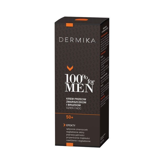 Dermika 100% for Men Cream 50+ krem przeciw zmarszczkom  50ml