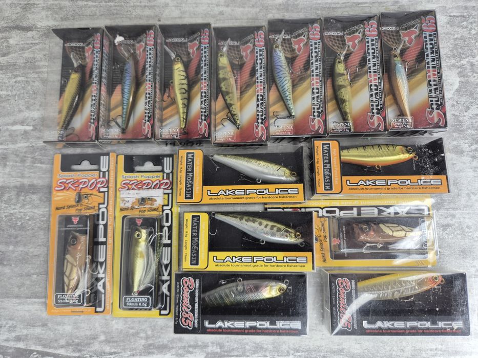 Розпродаж воблерів Jackall  Smith Salmo Pontoon 21 Megabass Duo.