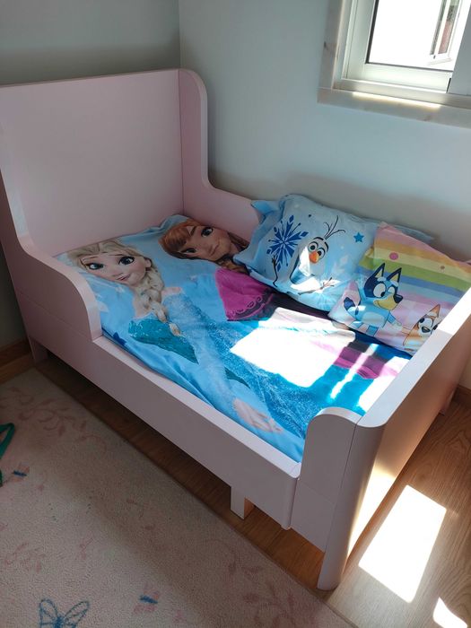 Cama extensível e cómoda