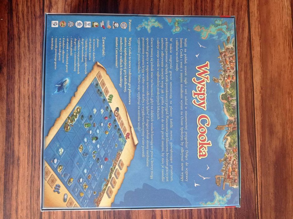 Wyspy Cooka rodzinna gra planszowa