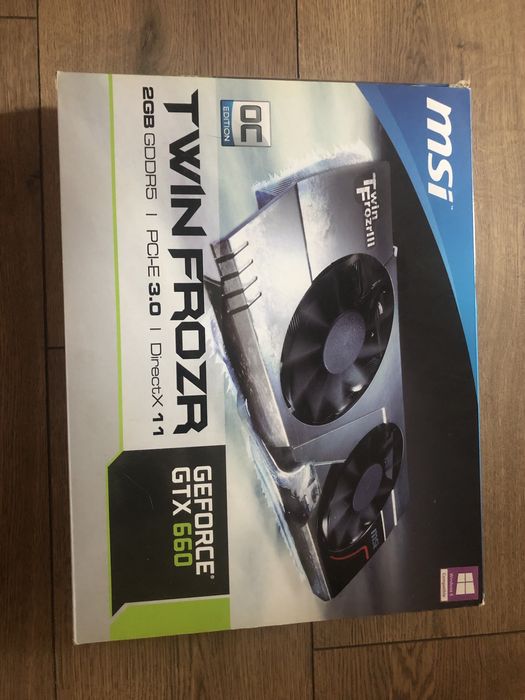 Відеокарта Gigabyte PCI-Ex GeForce GTX 660 2GB GDDR5 (192bit)