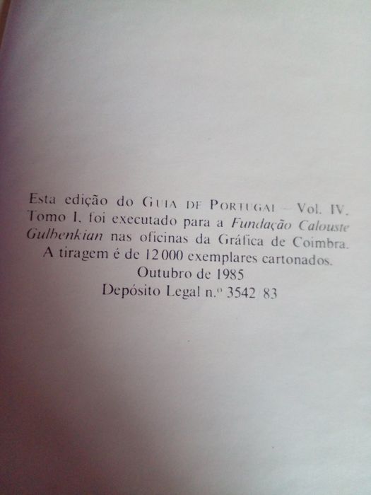 Livro GUIA DE Portugal ENTRE Douro e Minho 1-Douro Litoral