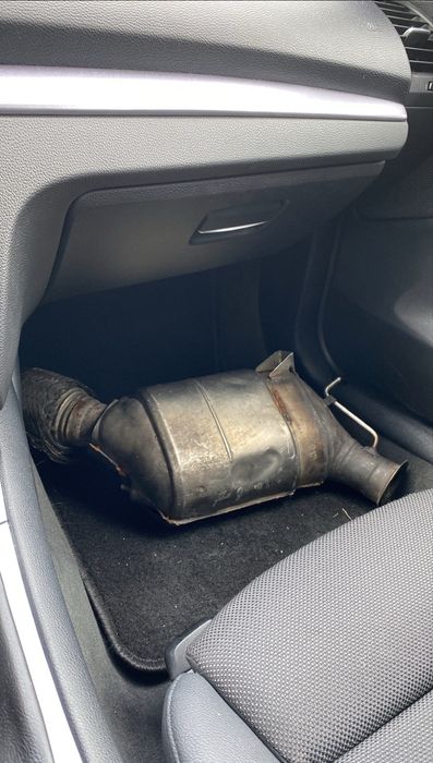 Fap Desmiolado estilo " downpipe " Para N47 Bmw e81/87