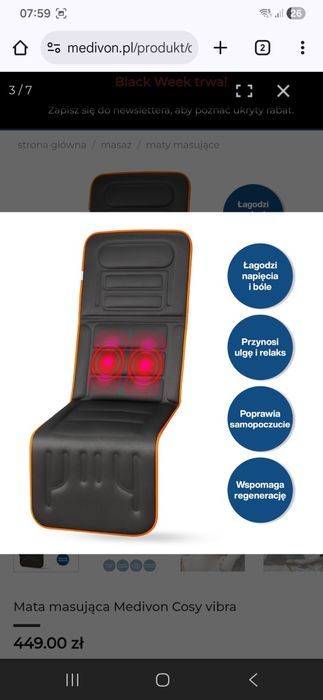 Masażer Medivon Nowy