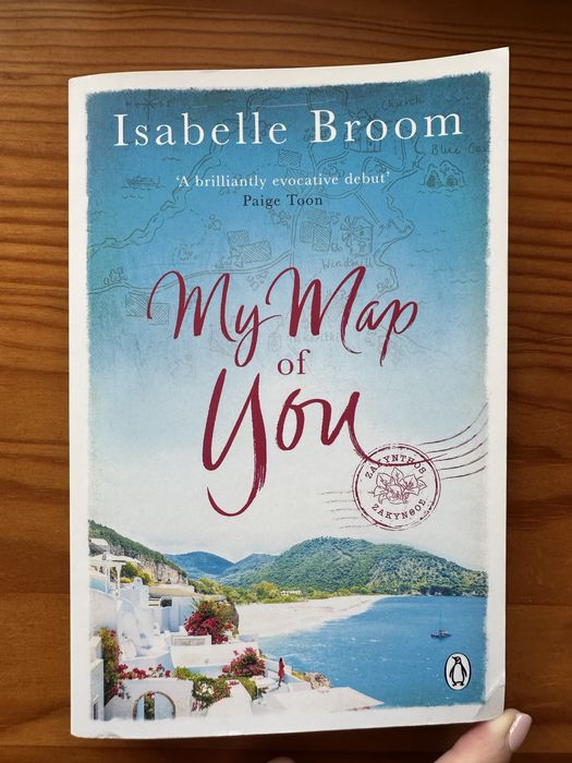 Livro - My map of you, Isabelle Broom