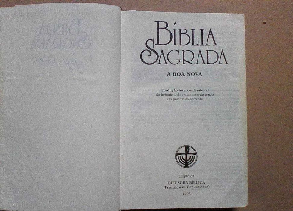 Biblia Sagrada - A Boa Nova