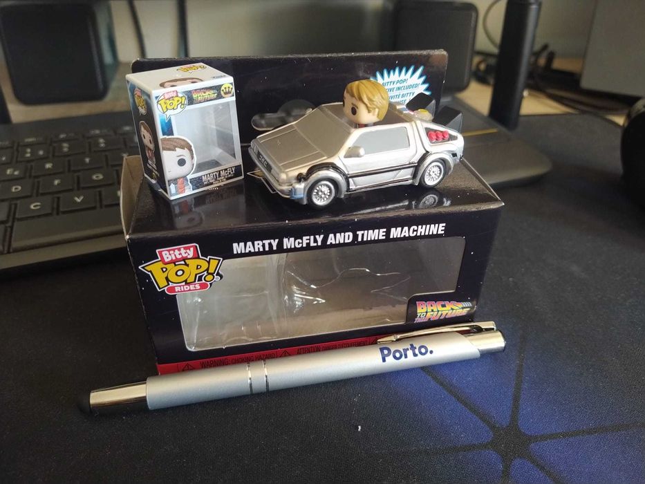 Bitty POP! Rides Back to The Future - Marty McFly Time Machine - Funko