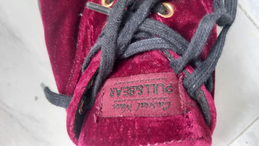 Tênis Casual Veludo Pull&Bear