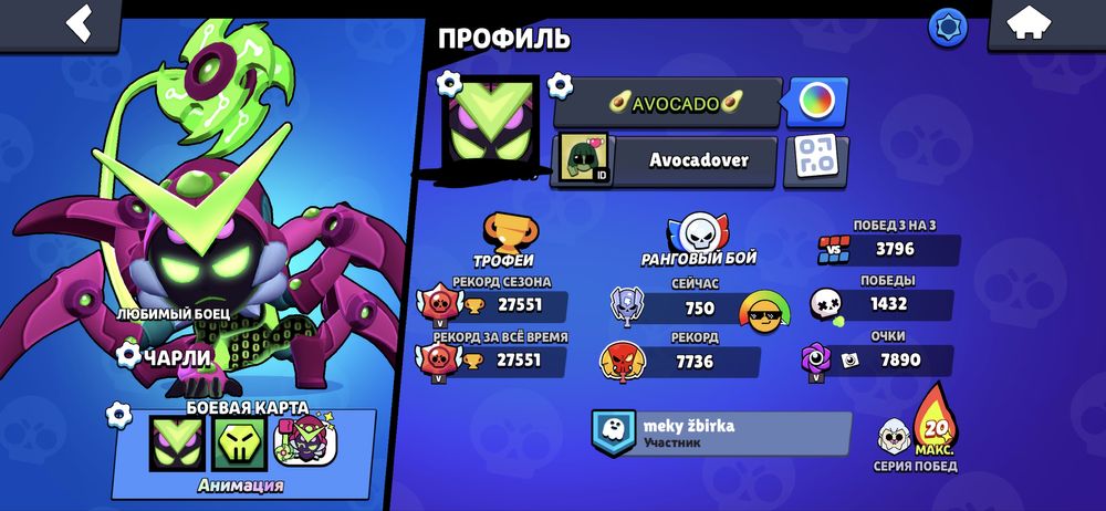 просто бомбовий акаунт бравл старс !