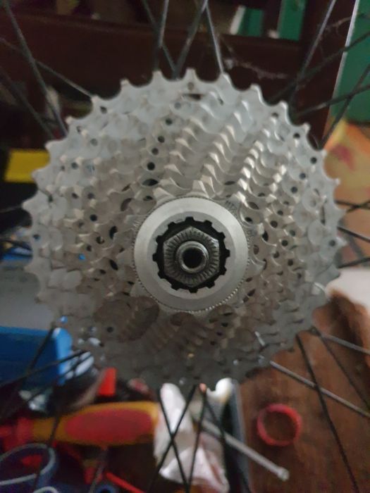 касета Shimano deore XT 10sp 11-32