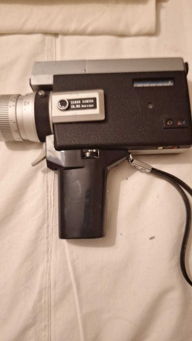 Câmara de Cinema Vintage Canon Auto Zoom 518 Super 8 – Não Testada