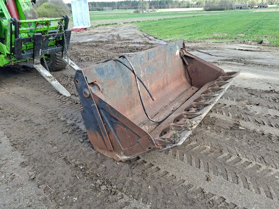 Łycha szczękowa szerokość 245 cm JCB CAT koparko- ładowarka, ładowarka teleskopowa