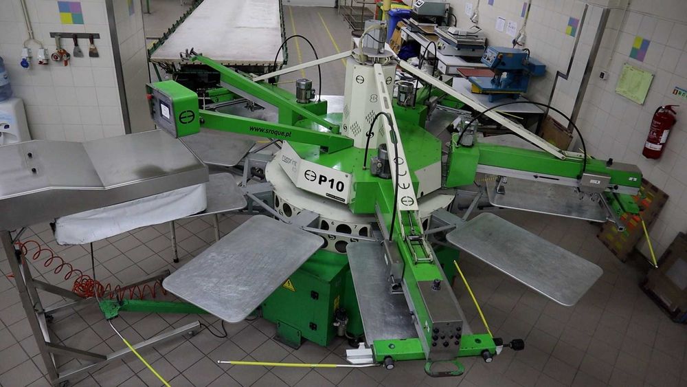 Prensa automática rotativa - ROQ PRINT ECO P10C04 MC - 2006 VENDIDO