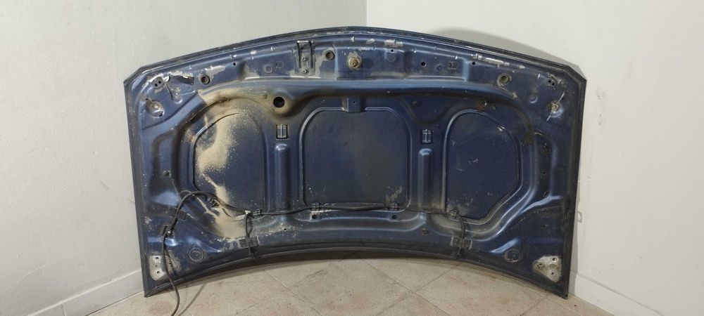 renault megane 2 рено меган капот синій з розборки разборки