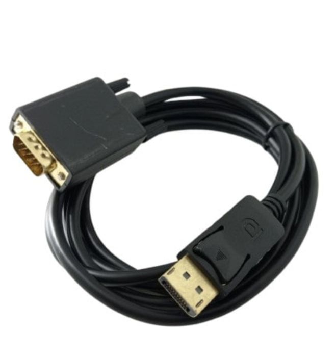 Кабель для підключення DisplayPort до VGA, довжина 1,8 метра