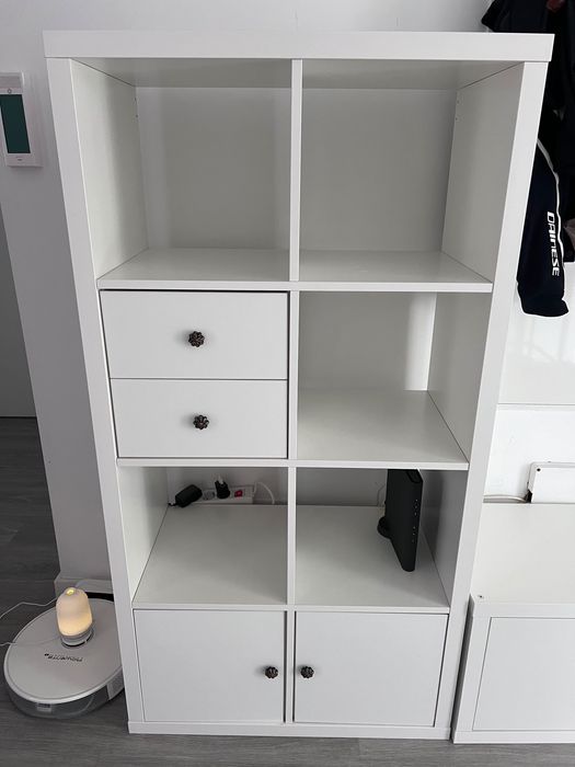 Móveis Kallax IKEA branco