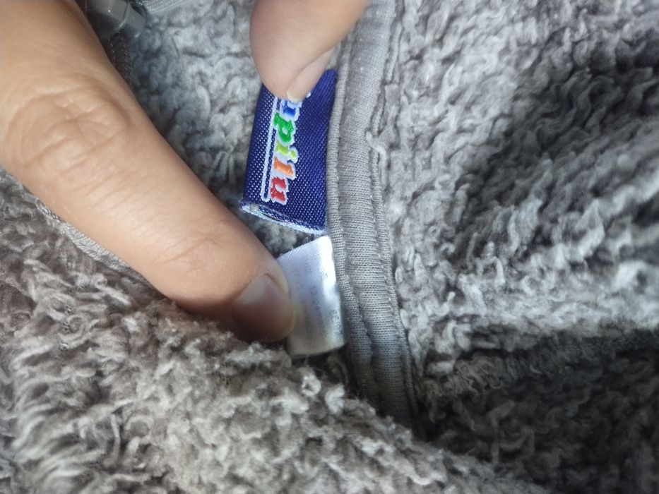Misiowa bluza rozpinana z kapturem Lupilu 86/92