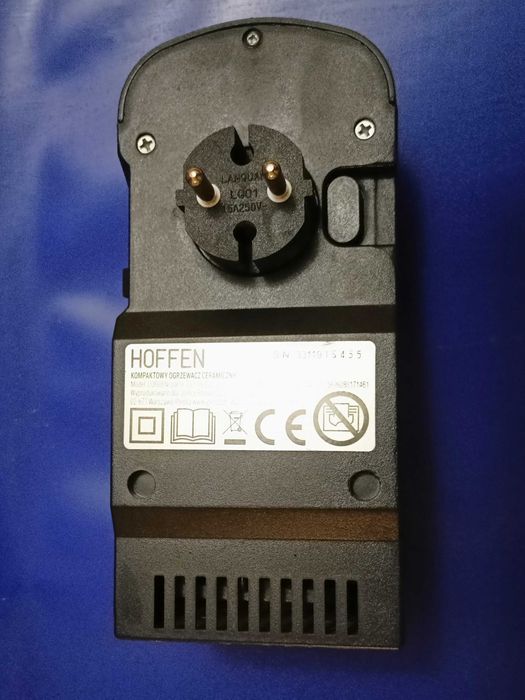 Minigrzejnik kompaktowy ogrzewacz ceramiczny Hoffen