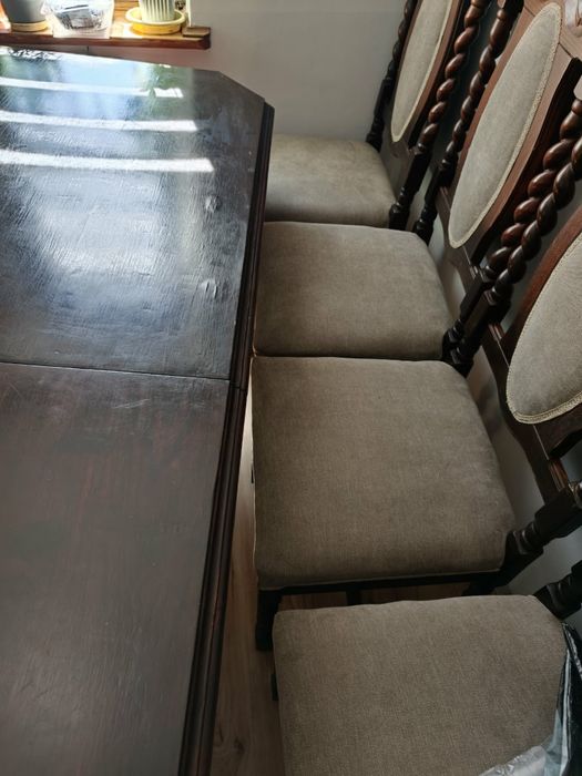 Zestaw stół i krzesła Swarzędz