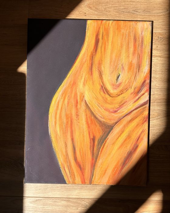 Ręcznie malowany obraz akrylowy 30x40