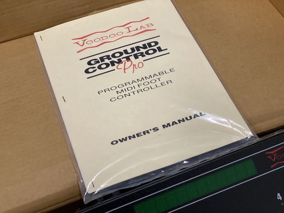 Controlador Guitarra Voodoo Lab GCX + Pedaleira