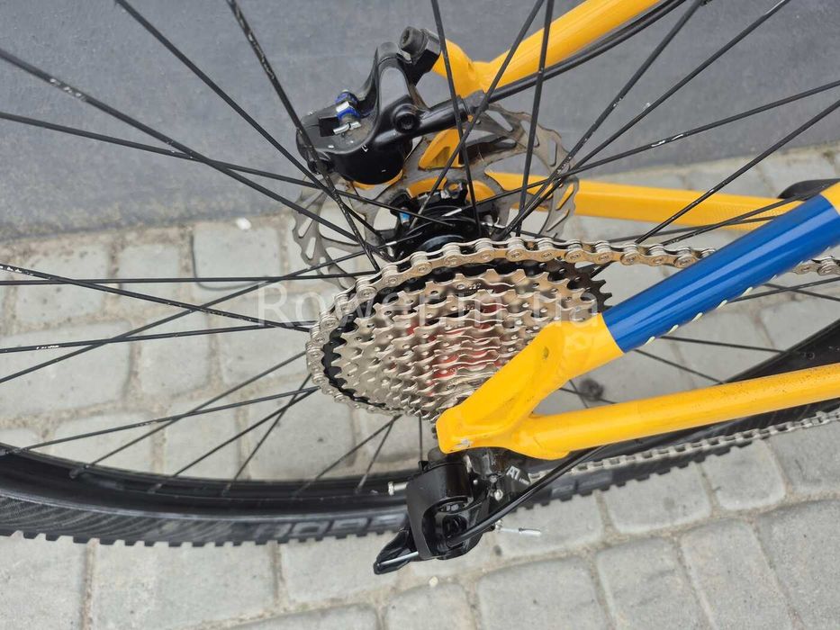 Велосипед найнер гідравліка касета алюмінієвий бу з Європи  Cannondale 29 M12