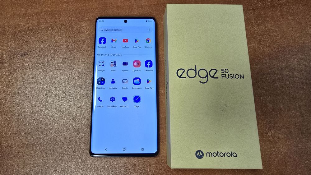 Motorola Edge 50 Fusion 5G Dual Sim 256GB/8GB RAM granatowa, stan bdb