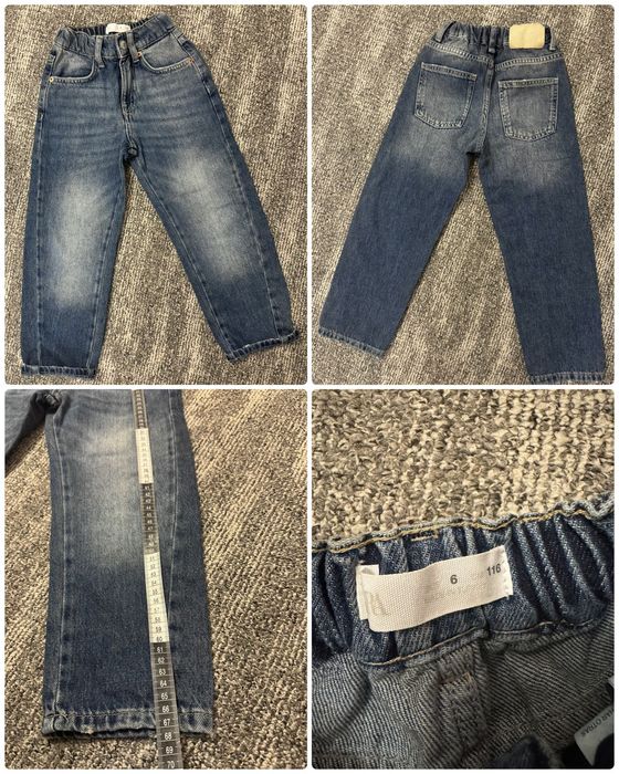 Джинси baggy Zara широкі прямі