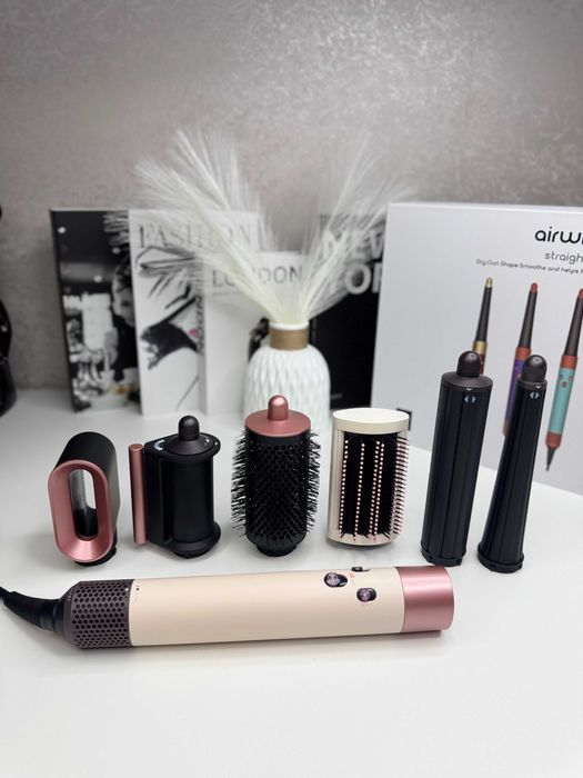Стайлер для волосся 6в1 Airwrap HS08 Ceramic Pink