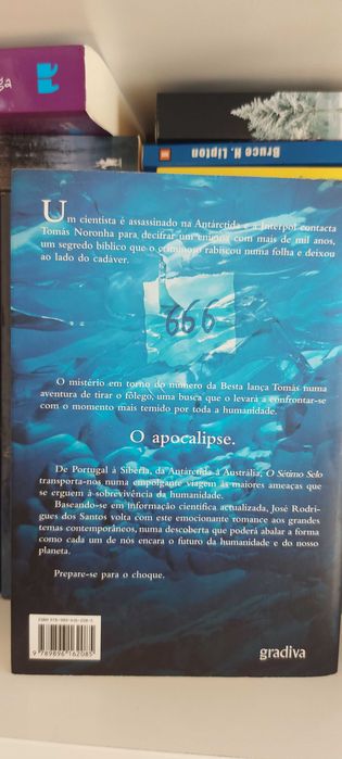 Livro o setimo selo - jose rodrigues dos santos