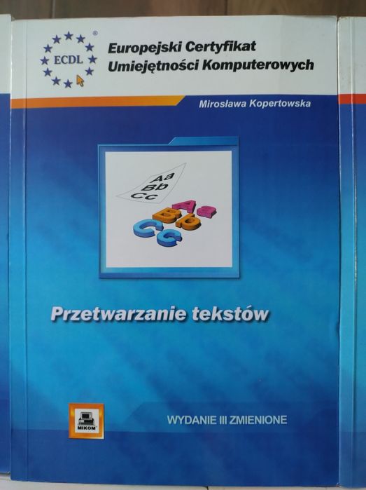Stare ksiąźki ECDL