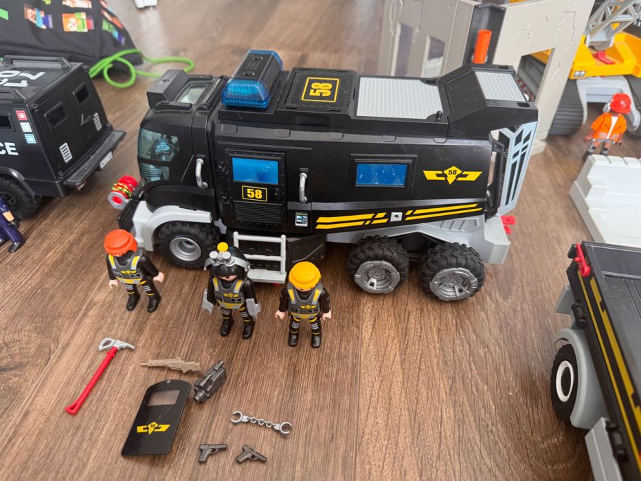 Playmobile zestaw swat z figurkami