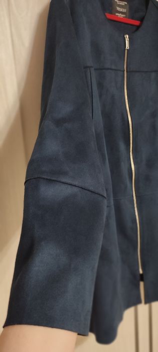 Подовжена курточка великого розміру