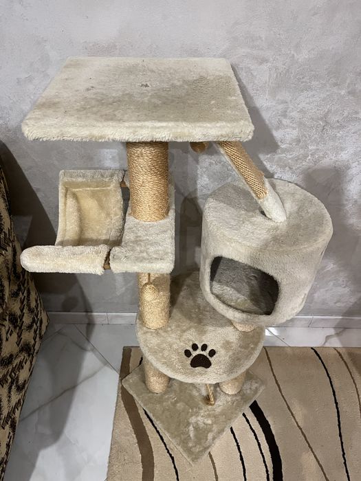 Кігтеточка, хатинка для кота