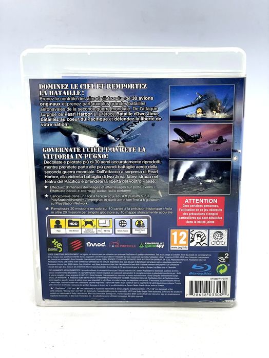 Damage Inc. Pacific Squadron WWII WW2 PS3 Po Angielsku